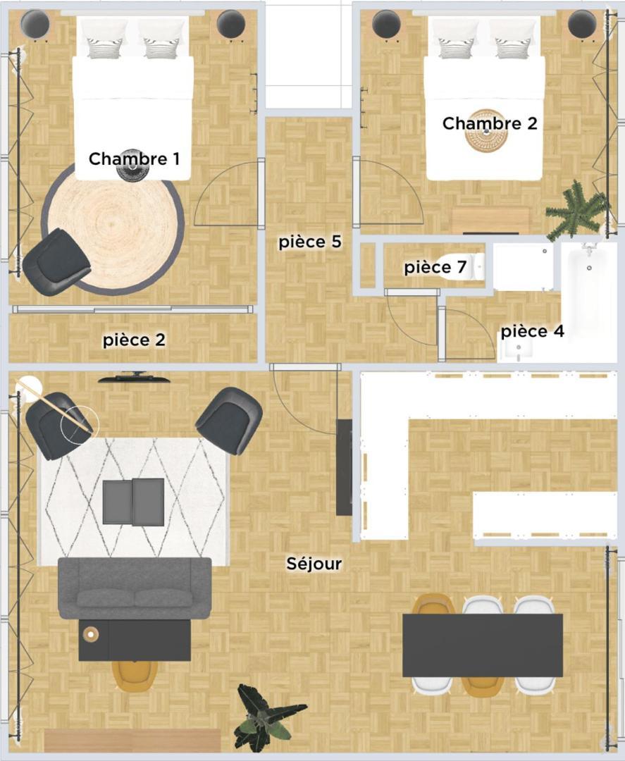 Functional 2 Bedroom Apartment 릴 외부 사진